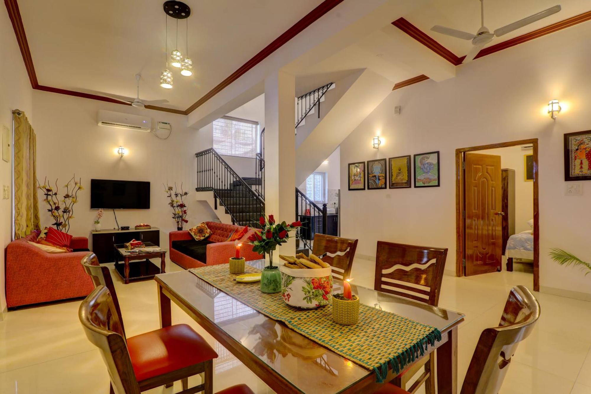 Jaqk Holidays - 9Bhk Villa For Big Groups, Private Pool-Wifi-Cartaker-Parking, North Goa バガ エクステリア 写真