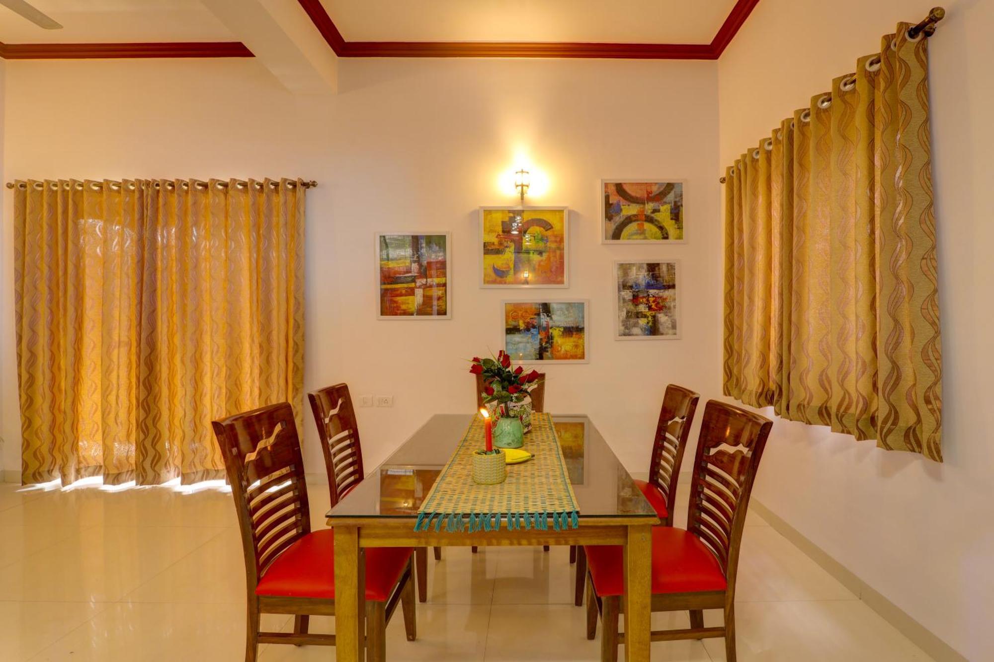 Jaqk Holidays - 9Bhk Villa For Big Groups, Private Pool-Wifi-Cartaker-Parking, North Goa バガ エクステリア 写真