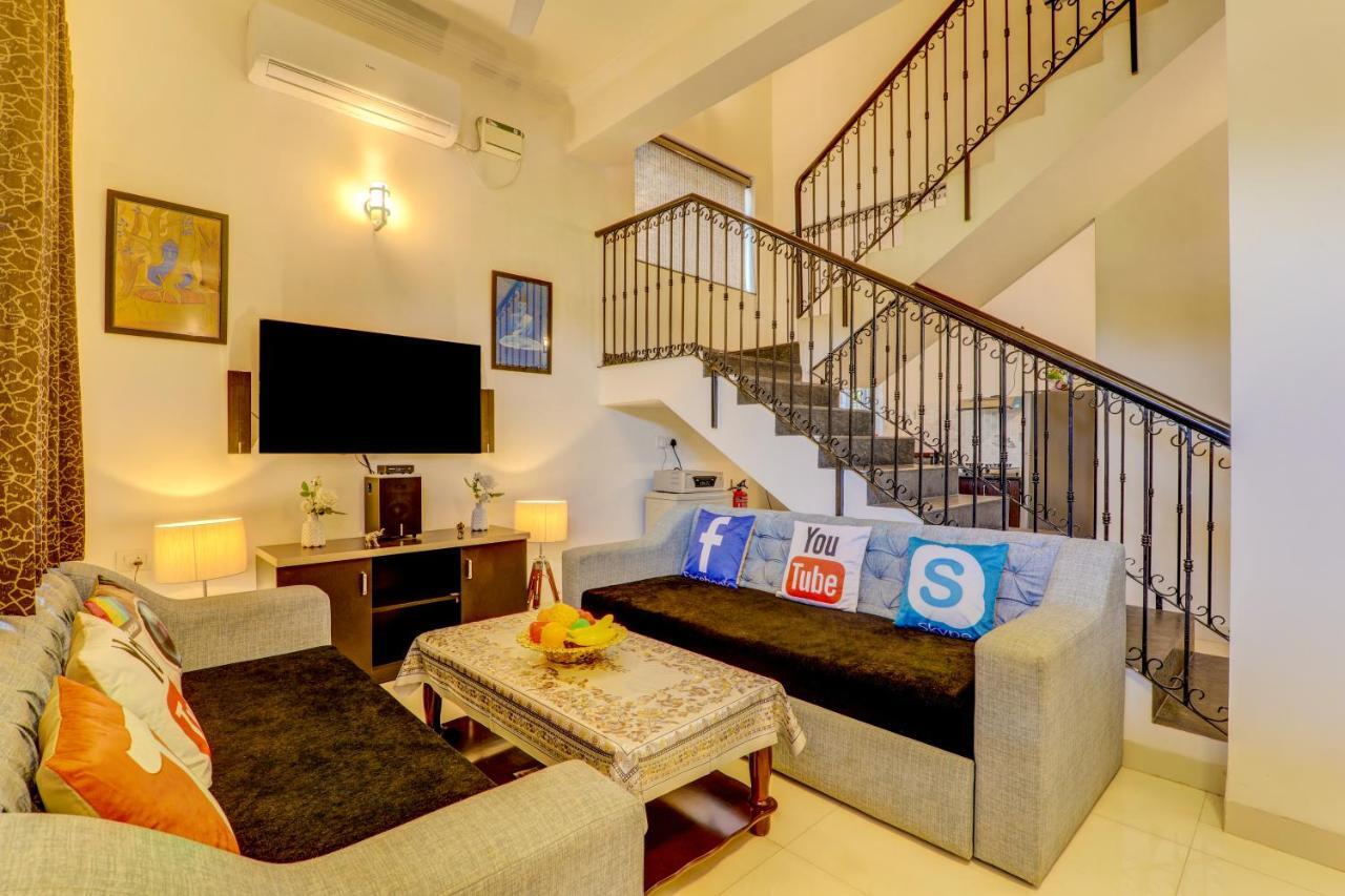 Jaqk Holidays - 9Bhk Villa For Big Groups, Private Pool-Wifi-Cartaker-Parking, North Goa バガ エクステリア 写真