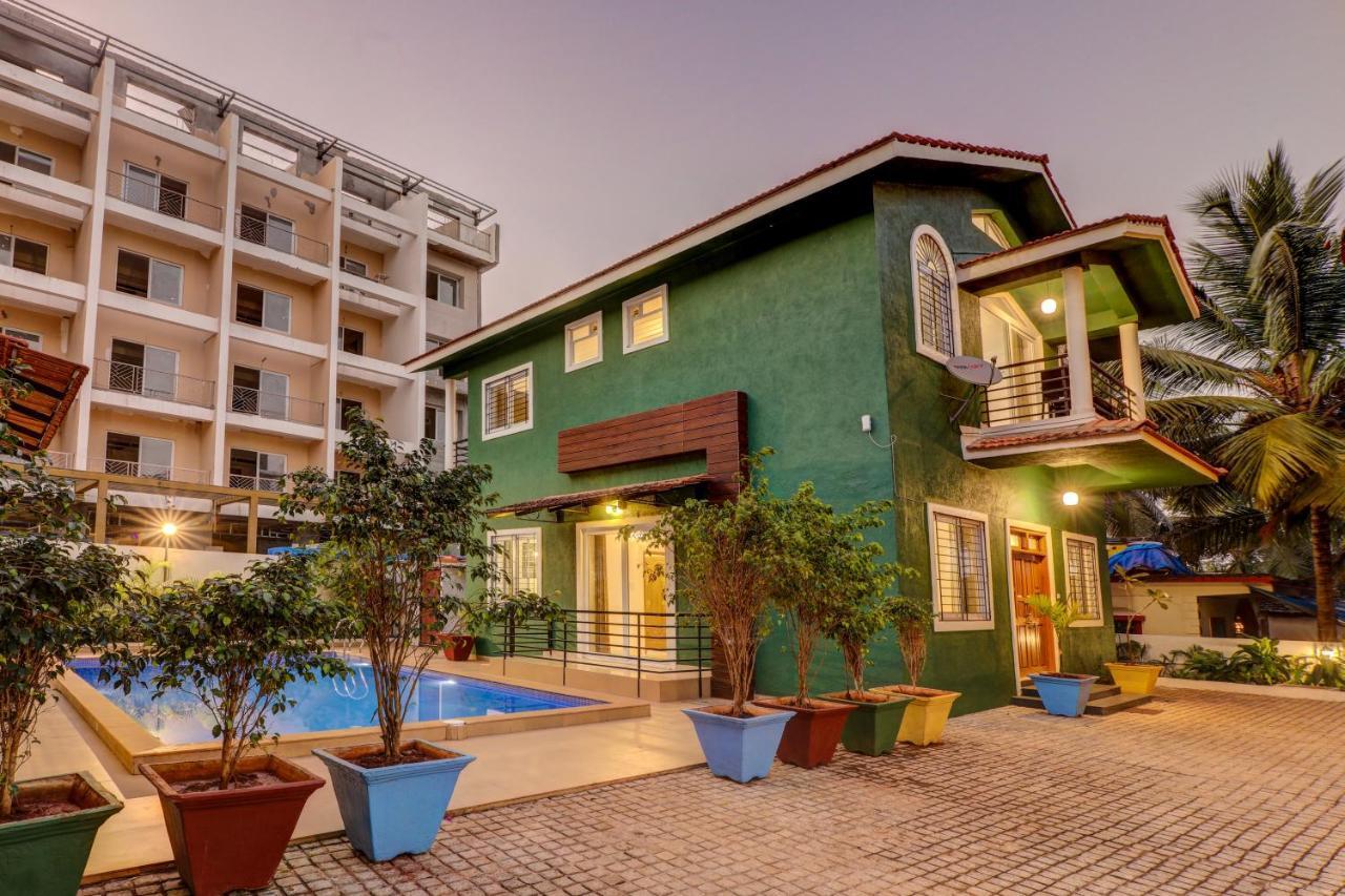 Jaqk Holidays - 9Bhk Villa For Big Groups, Private Pool-Wifi-Cartaker-Parking, North Goa バガ エクステリア 写真